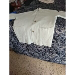 Ann Taylor Women's Cardigan Sweater XXL Off White